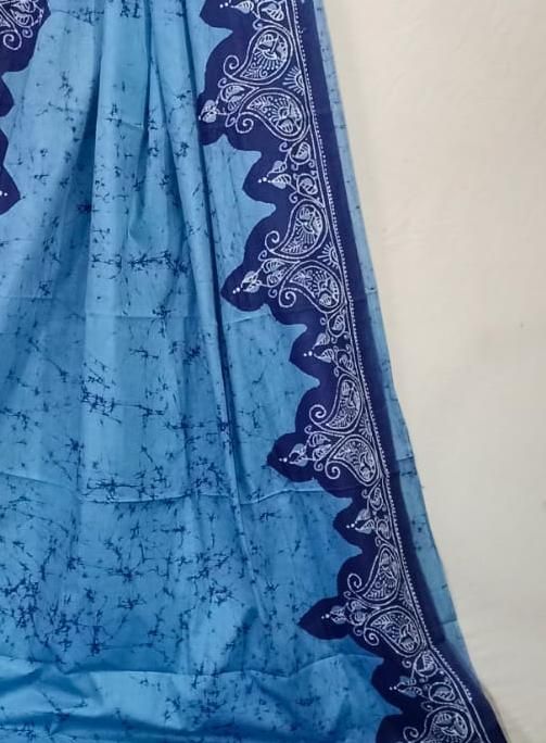 Santiniketani Batik Saree