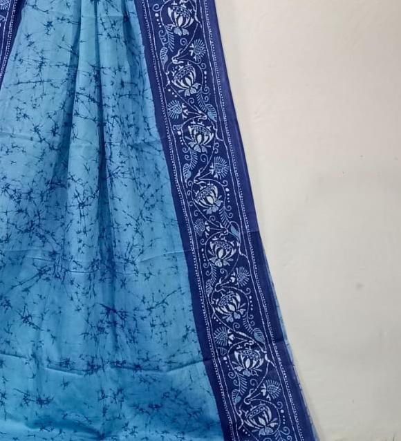 Santiniketani Batik saree